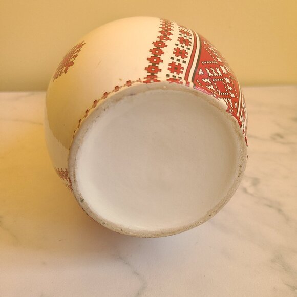 Two Ukrainian Vases/ Ashtray/Glass Mug - Picture 5 of 10